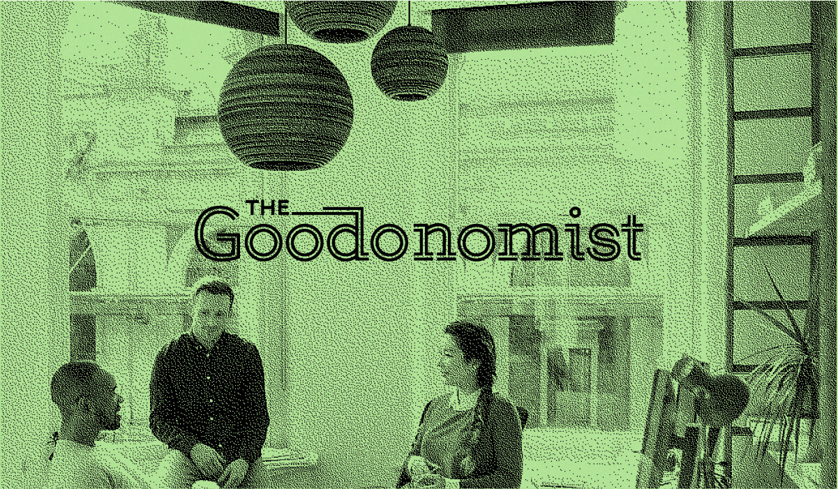 Logotype de Goodonomist un media de POSITIVR